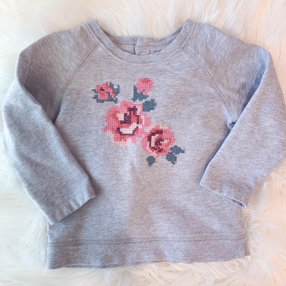 Embroiled sweater